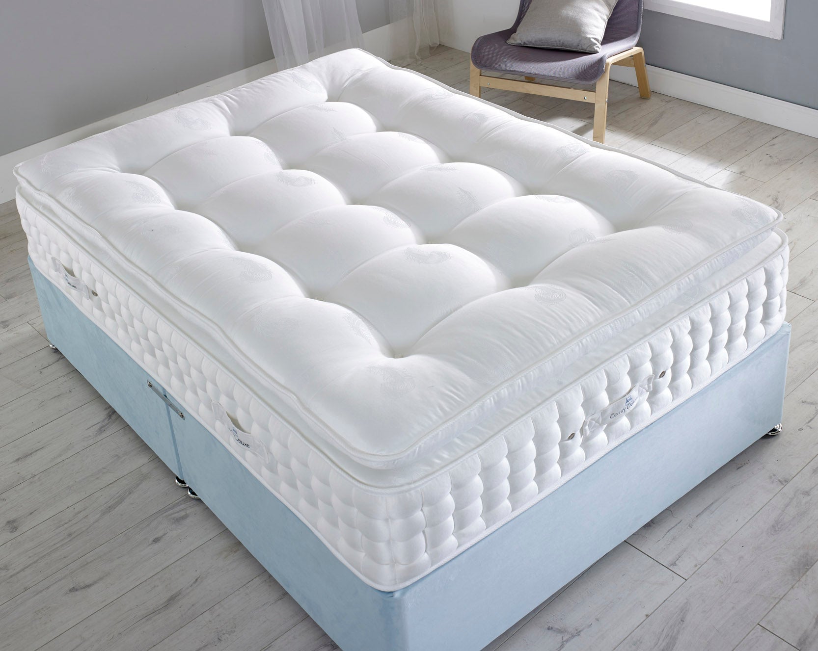 Kahn Hand Stitched Pillow Top Pocket Mattress