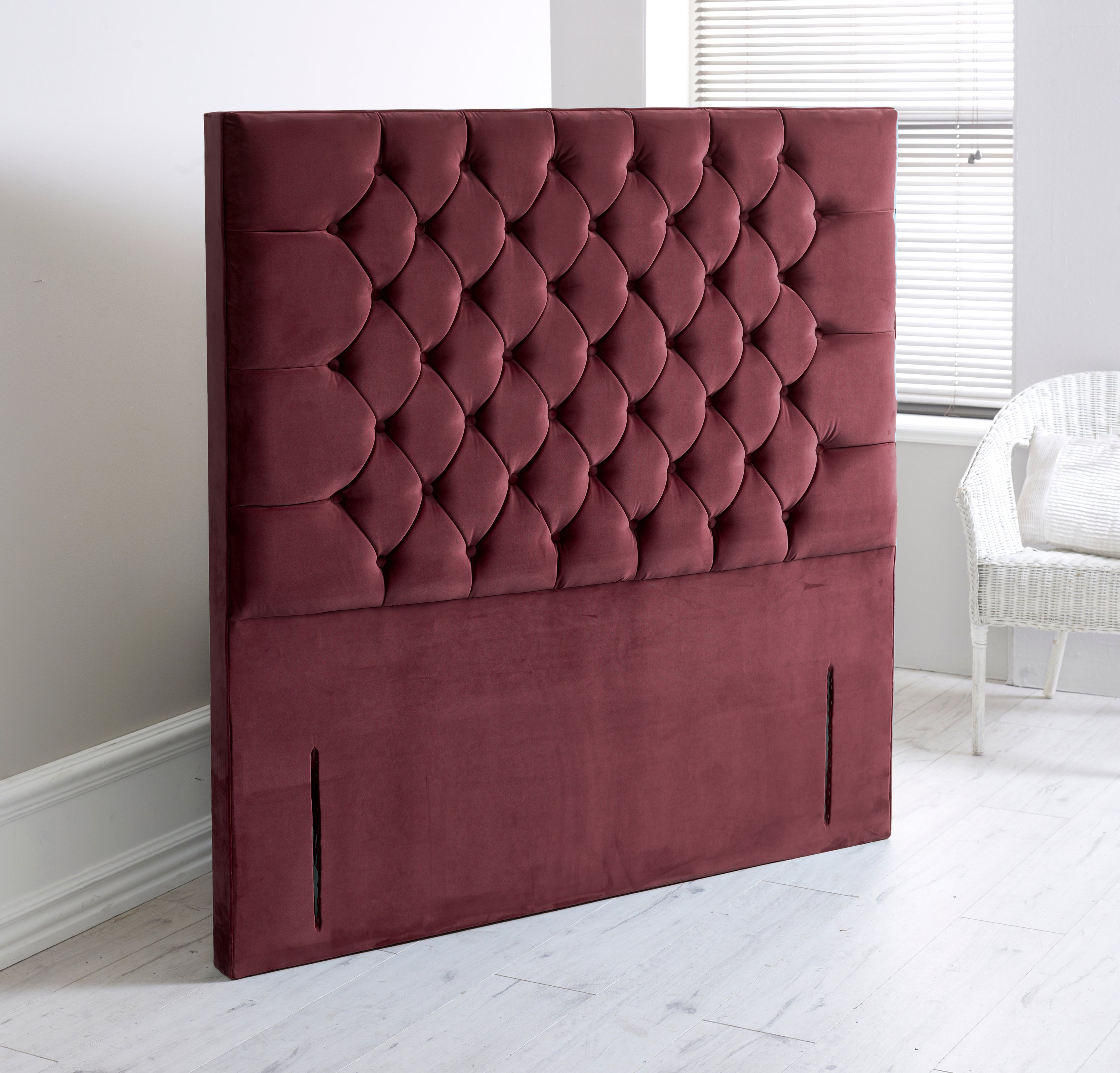 Chesterfield Floor standing Headboard 54" Inches high