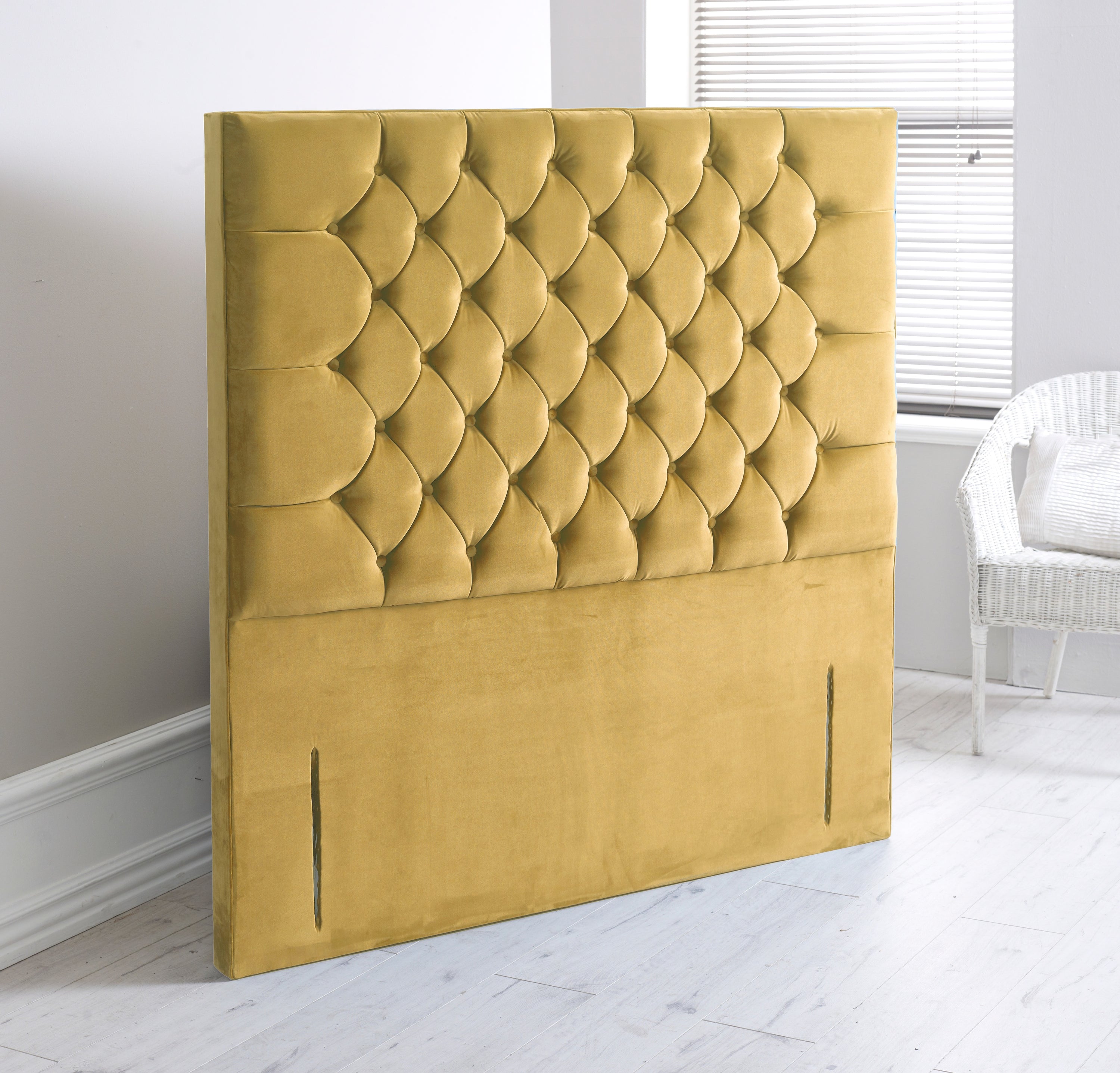 Chesterfield Floor standing Headboard 54" Inches high